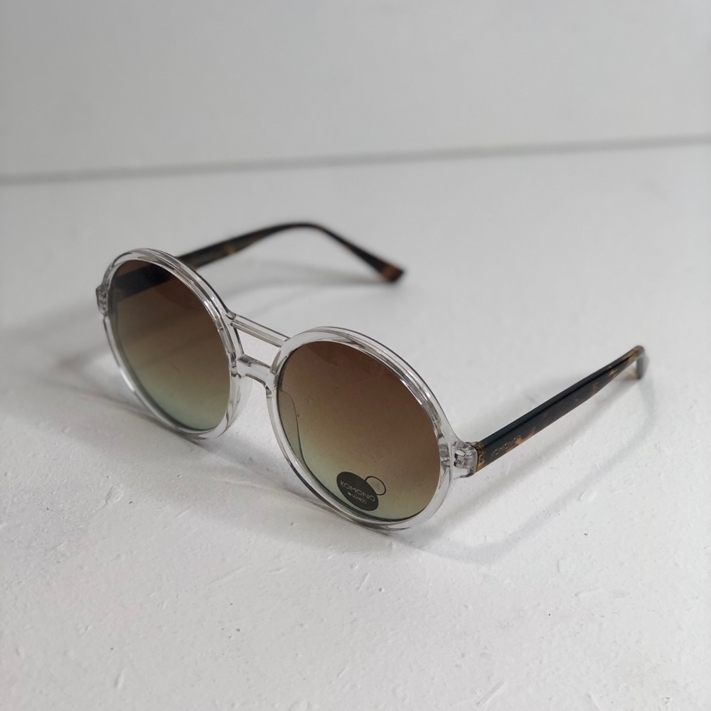 KOMONO Coco Clear/Tortoise Sunglasses (NEW… - Picture 6 of 10